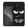 Θήκη Kwmobile για Samsung Galaxy S23 FE, Μαύρο/Λευκό, Σιλικόνη, KWM000021PZ001C