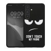 Θήκη Kwmobile για Samsung Galaxy S24 Plus, Μαύρο/Λευκό, Σιλικόνη, KWM000021QF001C