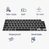 Κάλυμμα πληκτρολογίου Kwmobile για Apple MacBook Pro M2 14" (2023)/MacBook Pro M3 14" (2023), Μαύρο, Silicon, KWM000025BP001C