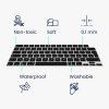 Κάλυμμα πληκτρολογίου Kwmobile για Apple MacBook Pro M2 16" (2023)/MacBook Pro M3 16" (2023), Μαύρο, Σιλικόνη, KWM000025BU001C