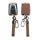 Θήκη κλειδιού αυτοκινήτου Kwmobile για BMW 4 κουμπιά - Smart Key, Καφέ/Γκρι, Ψευδάργυρος, KWM000025BX001C