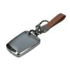 Θήκη κλειδιού αυτοκινήτου Kwmobile για BMW 4 κουμπιά - Smart Key, Καφέ/Γκρι, Ψευδάργυρος, KWM000025BX001C