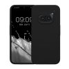 Θήκη Kwmobile για το τηλέφωνο 2a/Phone 2a Plus, μαύρη, σιλικόνη, KWM000020LP001C