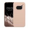 Θήκη Kwmobile για το τηλέφωνο 2a/Phone 2a Plus, κρεμ, σιλικόνη, KWM000020LP004C