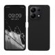 Θήκη Kwmobile για Xiaomi Redmi Note 13, Μαύρη, Σιλικόνη, KWM000020LS001C