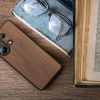 Θήκη Kwmobile για Xiaomi Redmi Note 13, Καφέ, Ξύλο/Σιλικόνη, KWM000020LU001C