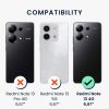 Θήκη Kwmobile για Xiaomi Redmi Note 13, Μαύρη, Σιλικόνη, KWM000020LW001C