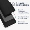 Θήκη Kwmobile για Motorola Moto G34, Μαύρη, Σιλικόνη, KWM000022QS001C