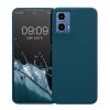 Θήκη Kwmobile για Motorola Moto G34, Πράσινη, Σιλικόνη, KWM000022QS002C