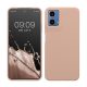 Θήκη Kwmobile για Motorola Moto G34, Ανοιχτό Ροζ, Σιλικόνη, KWM000022QS003C