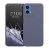 Θήκη Kwmobile για Motorola Moto G34, Γκρι, Σιλικόνη, KWM000022QS004C