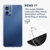 Θήκη Kwmobile για Motorola Moto G34, Διαφανής, Σιλικόνη, KWM000022QT001C