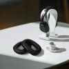 Σετ 2 μαξιλαριών αυτιού Kwmobile για Logitech G Astro A30, Μαύρο, Οικολογικό δέρμα, KWM000025CZ001C