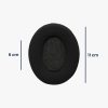 Σετ 2 μαξιλαριών αυτιού Kwmobile Cooling Gel για TurtleBeach Stealth 600/Stealth 500/Stealth 400, Μαύρο, Οικολογικό Δέρμα, KWM000025DG001C
