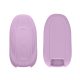 Κάλυμμα κλειδιού αυτοκινήτου Kwmobile για Tesla Model 3/Model Y/Model S, Purple, Silicone, KWM000025EB004C