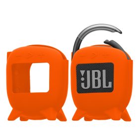   Θήκη Kwmobile για JBL Clip 4, Orange, Silicone, KWM0000181U003C