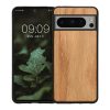 Θήκη Kwmobile για Google Pixel 8 Pro, Καφέ, Ξύλινη/Σιλικόνη, KWM0000208Y003C