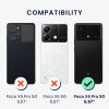 Θήκη Kwmobile για Poco X6 Pro, Μωβ, Σιλικόνη, KWM000020MF003C