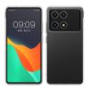 Θήκη Kwmobile για Poco X6 Pro, Διαφανής, Σιλικόνη, KWM000020MG001C