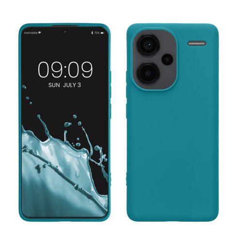 Θήκη Kwmobile για Xiaomi Redmi Note 13 Pro Plus 5G, Μπλε, Σιλικόνη, KWM000020KI003C