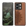Θήκη Kwmobile για Xiaomi Redmi Note 13, Καφέ, Ξύλο, KWM000020MO002C
