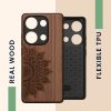 Θήκη Kwmobile για Xiaomi Redmi Note 13 Pro, Καφέ, Ξύλο, KWM000020NA002C