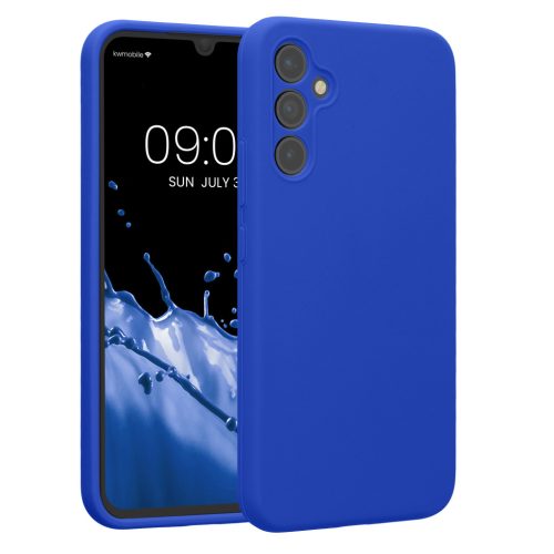 Θήκη Kwmobile για Samsung Galaxy A34 5G, Μπλε, Σιλικόνη, KWM000018GC049C