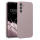 Θήκη Kwmobile για Samsung Galaxy A34 5G, Ανοιχτό Μωβ, Σιλικόνη, KWM000018GC052C