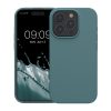 Θήκη Kwmobile για Apple iPhone 15 Pro, Σκούρο Πράσινο, Σιλικόνη, KWM000020CC023C
