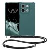 Θήκη Kwmobile με κορδόνι για Xiaomi Redmi Note 13, Πράσινη, Σιλικόνη, KWM000020NC001C