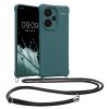 Θήκη Kwmobile με κορδόνι για Xiaomi Redmi Note 13 Pro Plus 5G, Πράσινη, Σιλικόνη, KWM000020ND001C