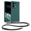 Θήκη Kwmobile με κορδόνι για Xiaomi Redmi Note 13, Πράσινη, Σιλικόνη, KWM000020NE001C
