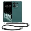 Θήκη Kwmobile με κορδόνι για Xiaomi Redmi Note 13, Πράσινη, Σιλικόνη, KWM000020NE001C