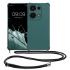 Θήκη Kwmobile με κορδόνι για Xiaomi Redmi Note 13 Pro, πράσινη, σιλικόνη, KWM000020NF001C