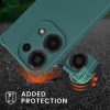 Θήκη Kwmobile με κορδόνι για Xiaomi Redmi Note 13 Pro, πράσινη, σιλικόνη, KWM000020NF001C