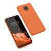 Θήκη Kwmobile για Xiaomi Redmi Note 9S/Redmi Note 9 Pro/Redmi Note 9 Pro Max, Πορτοκαλί, Σιλικόνη, KWM000011AH049C