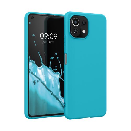 Θήκη Kwmobile για Xiaomi Mi 11 Lite 5G/11 Lite 5G NE, Ανοιχτό Μπλε, Σιλικόνη, KWM000012TH032C