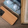 Θήκη Kwmobile για Xiaomi 13T/13T Pro, Καφέ, Ξύλο/Σιλικόνη, KWM000020IQ002C