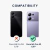 Θήκη Kwmobile για Poco M6 Pro, ροζ, σιλικόνη, KWM000020MJ001C