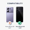 Θήκη Kwmobile για Xiaomi Poco M6 Pro 5G, Διαφανής, Σιλικόνη, KWM000020MK001C