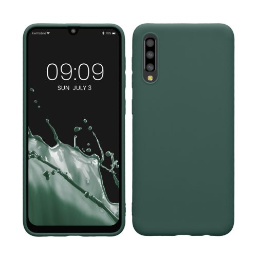 Θήκη Kwmobile για Samsung Galaxy A50, Πράσινη, Σιλικόνη, KWM000009SZ023C