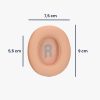 Σετ 2 μαξιλαριών αυτιού Kwmobile για JBL Tune T760NC/Tune T750BTNC/Tune T710BT, Ανοιχτό ροζ, Οικολογικό δέρμα, KWM000018ER004C