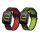 Σετ 2 ιμάντες Kwmobile για Amazfit Bip 5/GTR 4, Πολύχρωμο, Σιλικόνη, KWM000024YU003C
