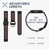 Σετ 2 ιμάντες Kwmobile για Amazfit Bip 5/GTR 4, Πολύχρωμο, Σιλικόνη, KWM000024YU003C
