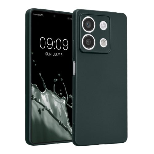 Θήκη Kwmobile για Xiaomi Redmi Note 13, Πράσινη, Σιλικόνη, KWM000020LL004C