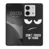Θήκη Kwmobile για Xiaomi Redmi Note 13, Μαύρη/Λευκή, Σιλικόνη, KWM000020NQ001C