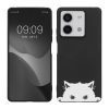 Θήκη Kwmobile για Xiaomi Redmi Note 13, Μαύρη/Λευκή, Σιλικόνη, KWM000020NQ002C