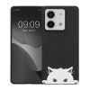 Θήκη Kwmobile για Xiaomi Redmi Note 13, Μαύρη/Λευκή, Σιλικόνη, KWM000020NQ002C