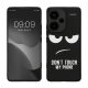 Θήκη Kwmobile για Xiaomi Redmi Note 13 Pro Plus 5G, Μαύρη/Λευκή, Σιλικόνη, KWM000020NR001C