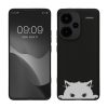 Θήκη Kwmobile για Xiaomi Redmi Note 13 Pro Plus 5G, Μαύρη/Λευκή, Σιλικόνη, KWM000020NR002C